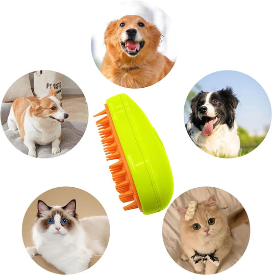 🐾 PetPawzIndia Combo: Grooming Brush + Lint Remover