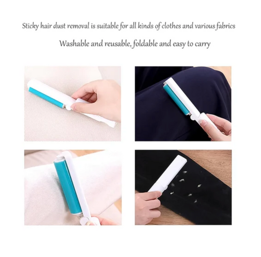 Pet Hair Lint Remover Roller – For Clothes, Sofa & Carpet Cleaning
