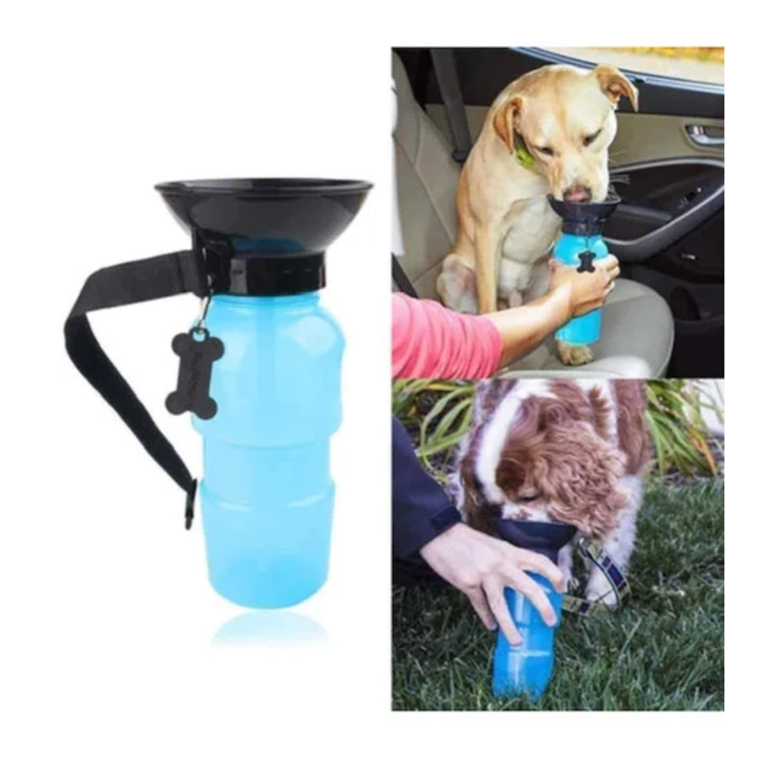 Hydrate On-the-Go: Portable Pet Water Bottle – 500ml